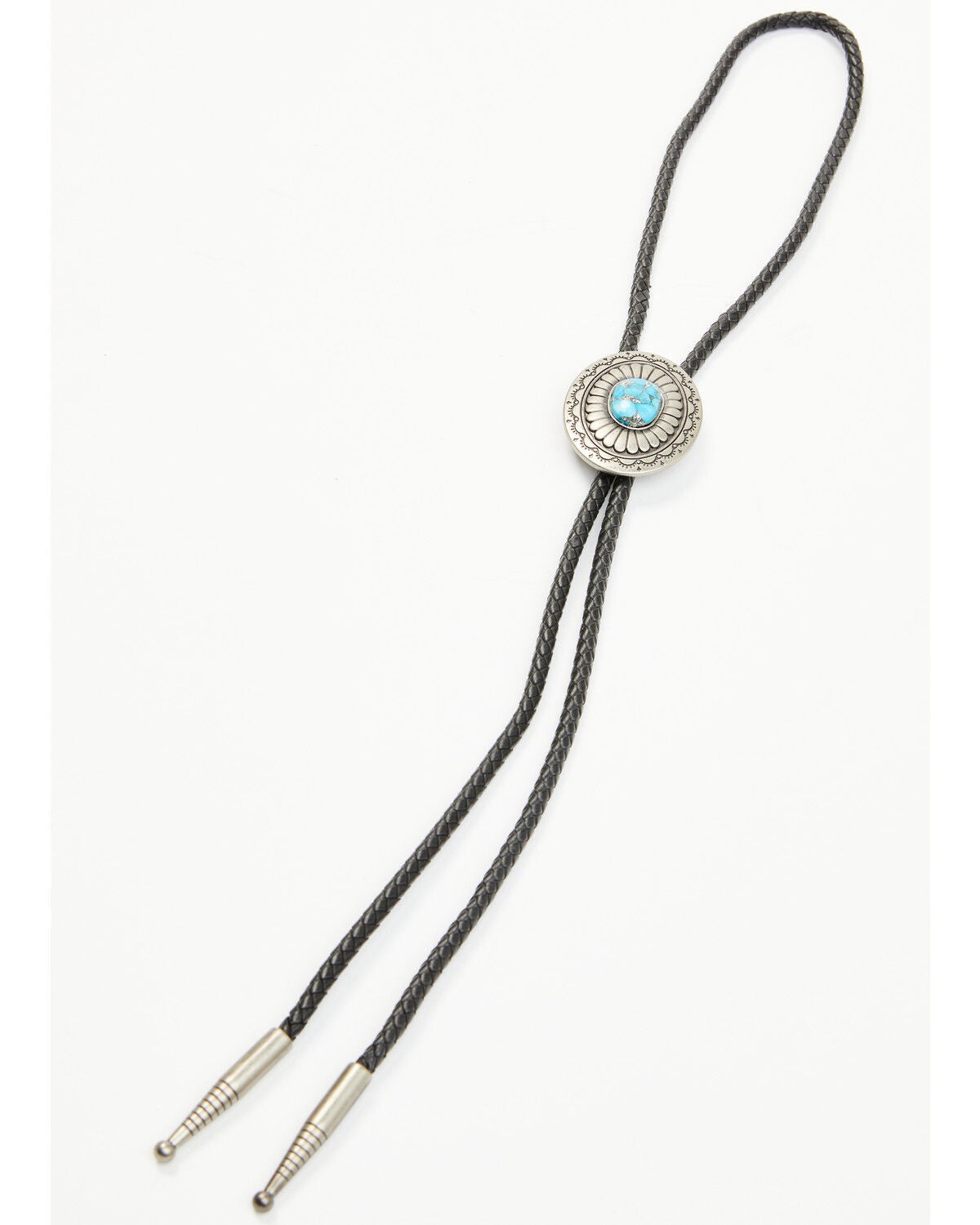 Cody James Colter Concho Bolo Tie, Silver, hi-res