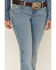Image #2 - Wrangler Retro Women's Sadie Bootcut Patch Jeans, , hi-res