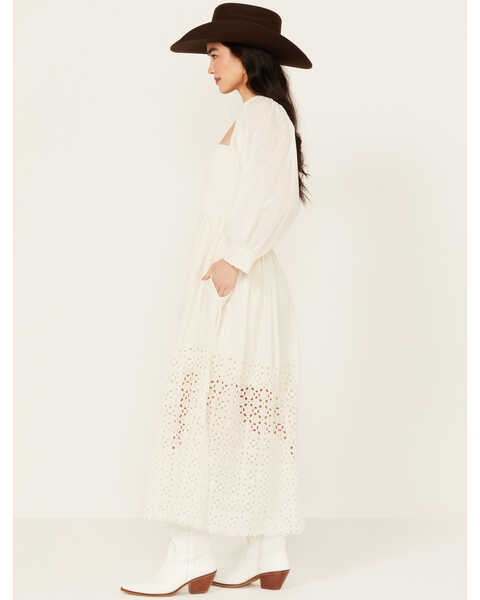 Image #3 - Free People Women's Perfect Storm Midi Dress , Cream, hi-res