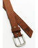Image #2 - Red Dirt Hat Co. Men's Roughout Leather Belt, Brown, hi-res