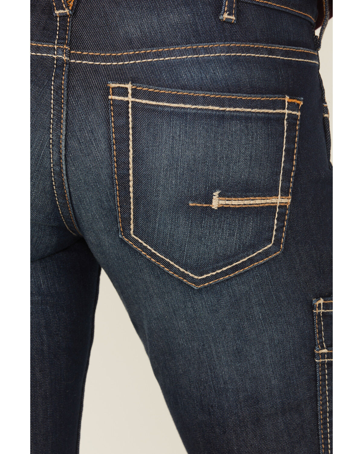 Image #4 - Ariat Women's Rebar Mid Rise Durastretch Riveter Work Bootcut Jeans, Blue, hi-res
