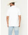 Image #4 - Hooey Men's The Weekender Southwestern Border Print Short Sleeve Polo Shirt, White, hi-res