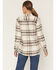 Image #4 - Carhartt Women's TENCEL&trade; Fiber Series Relaxed Fit Plaid Print Long Sleeve Flannel Shirt, Ivory, hi-res