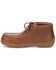 Image #3 - Justin Men's Cappie Cowhide Leather Shoe - Alloy Toe , Brown, hi-res