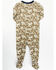 Image #7 - Boot Barn Infant Boys' Camo & USA Footed PJ Onesie Set - 2-piece, , hi-res