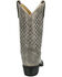 Image #5 - Smoky Mountain Little Girls' Magnolia Western Boots - Snip Toe, Grey, hi-res