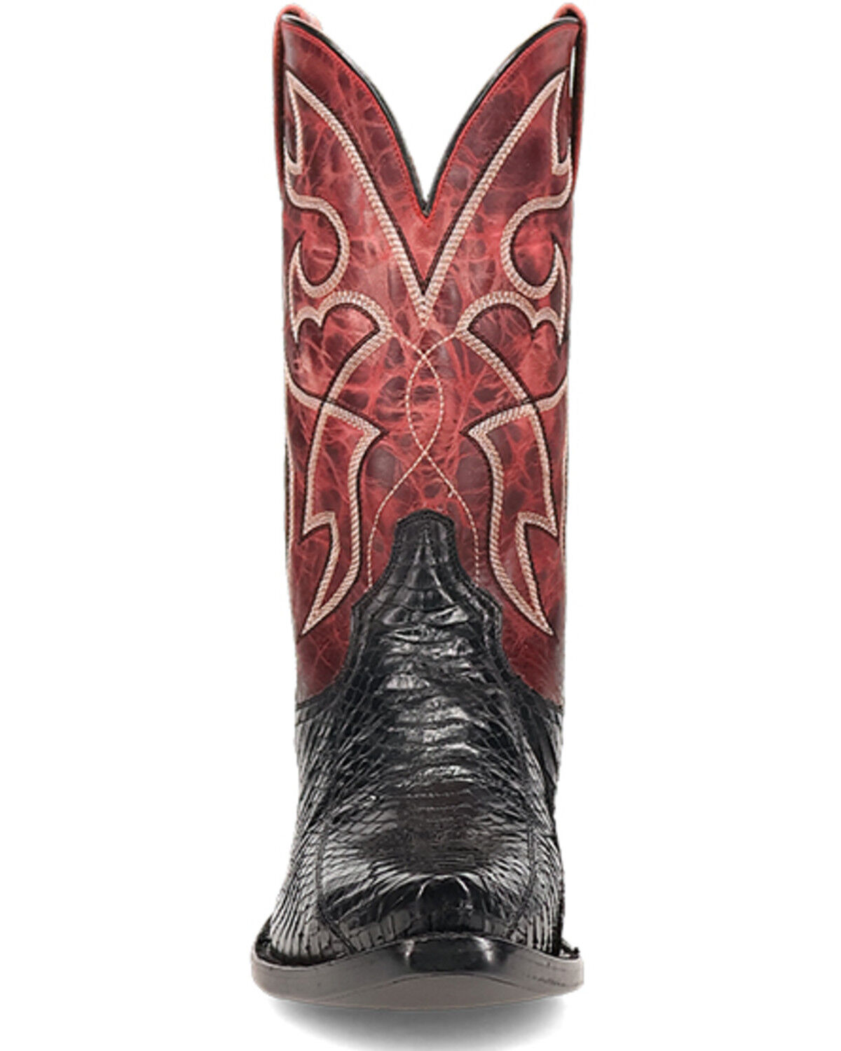 Image #4 - Dan Post Men's Exotic Snake Western Boots - Snip Toe, Black, hi-res