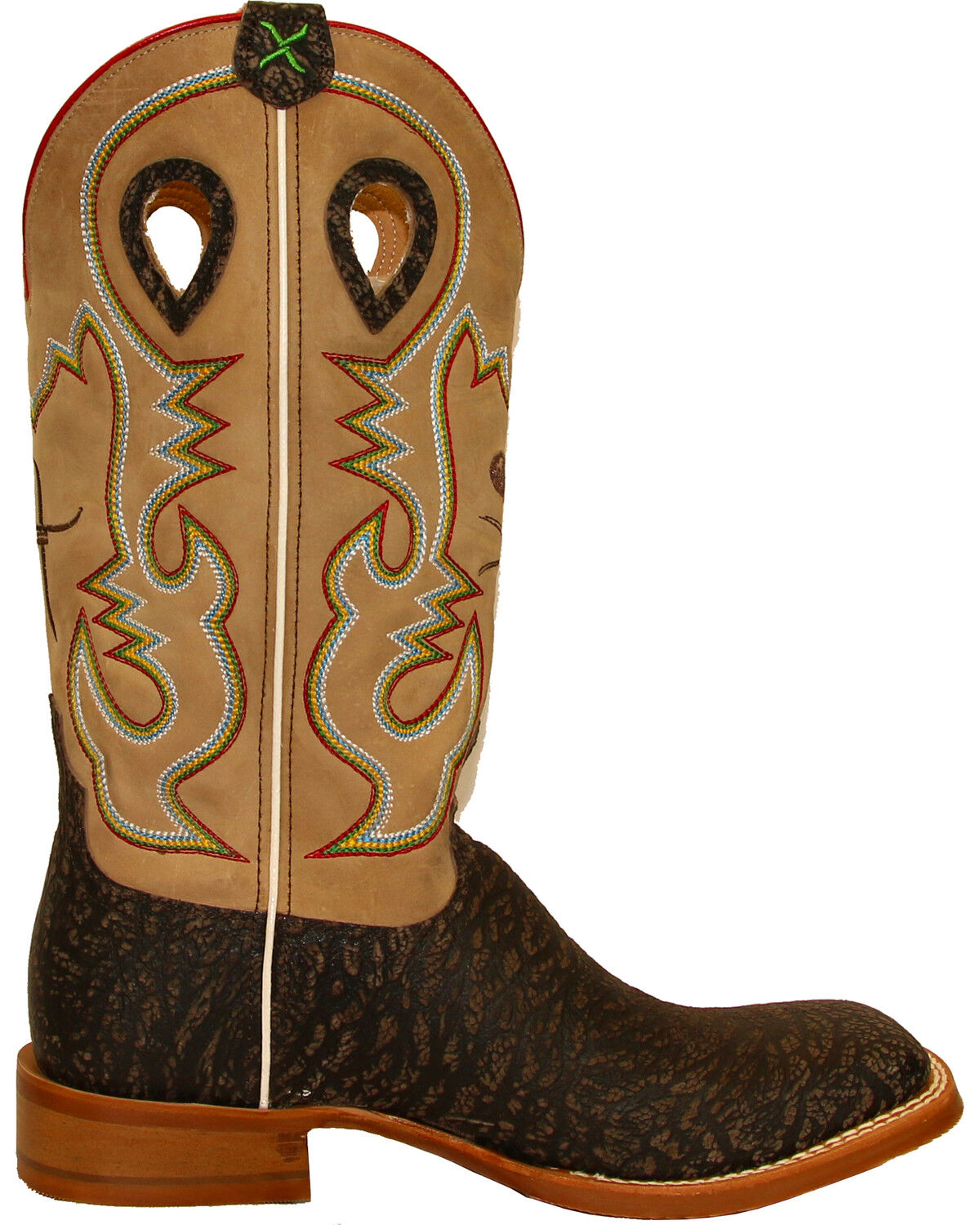 Ruff Stock Cowboy Boots - Square Toe 