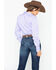 Image #2 - Cinch Women's Stripe Button Down Core Western Long Sleeve Shirt, Purple, hi-res