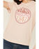 Image #3 - Wrangler Women's Live Free Short Sleeve Graphic Tee, Peach, hi-res