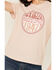 Image #3 - Wrangler Women's Live Free Short Sleeve Graphic Tee , Peach, hi-res