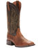 Image #1 - Ariat Men's Rustler Brute Western Boots - Broad Square Toe, Brown, hi-res