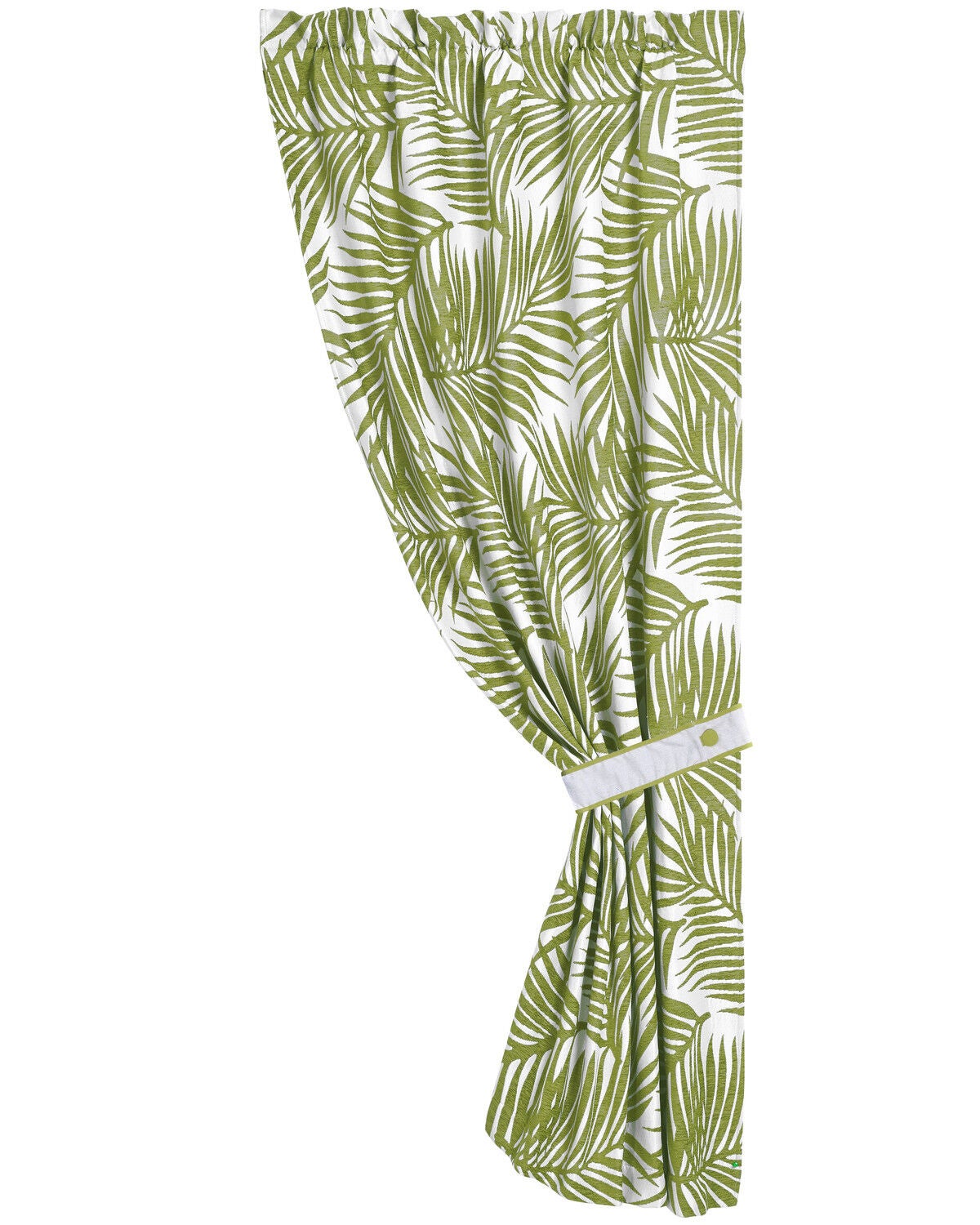 HiEnd Accents Fern Curtain, 48"X 84", Multi, hi-res