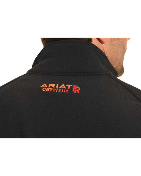 Ariat Men's Work Flame-Resistant Black Work Vest, Black, hi-res