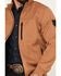 Image #3 - RANK 45® Men's Coolville Bomber Softshell Jacket - Big, Lt Brown, hi-res