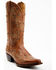 Image #1 - Shyanne Women's Cassia Sugar Mate Glitter Inlay Western Boots - Snip Toe , Brown, hi-res