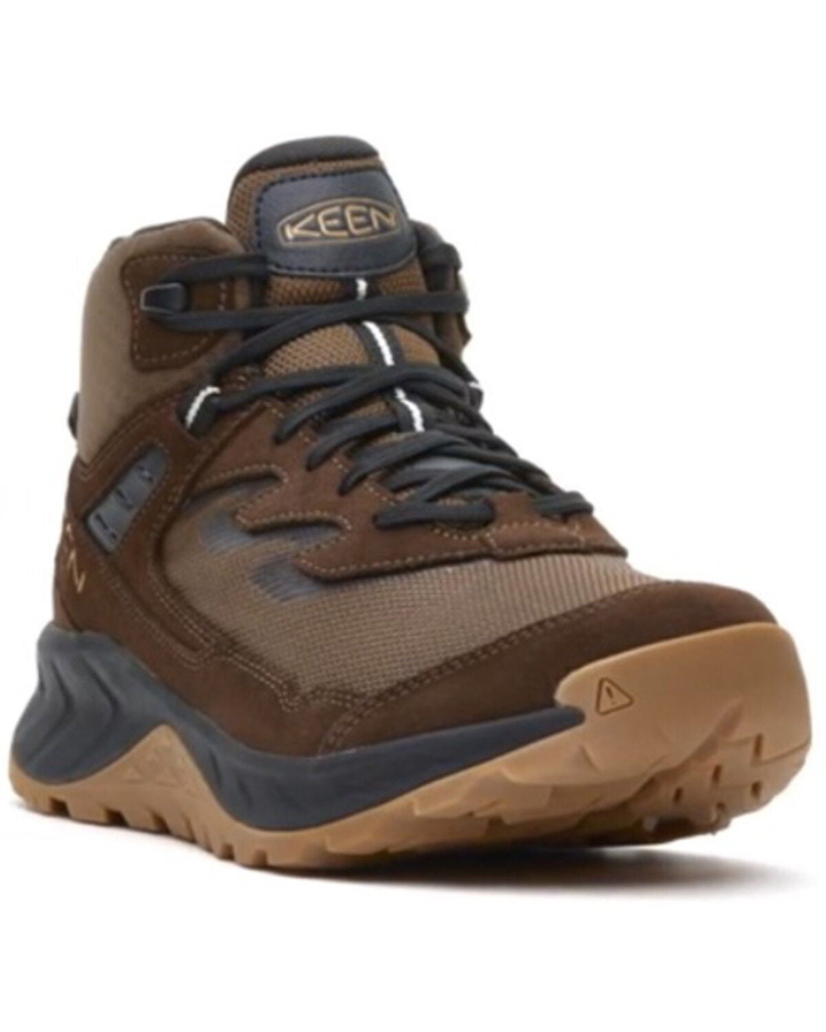 Image #1 - Keen Men's Hightrail Waterproof Hiking Boots - Soft Toe, Brown, hi-res
