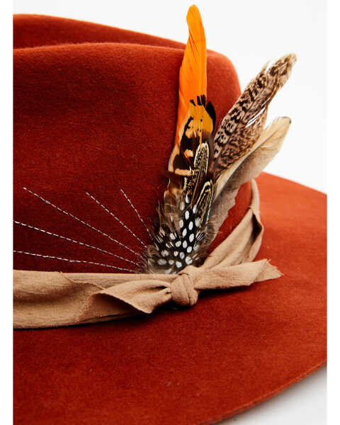 Image #2 - Idyllwind Women's Maybelle Wool Felt Western Hat, Rust Copper, hi-res