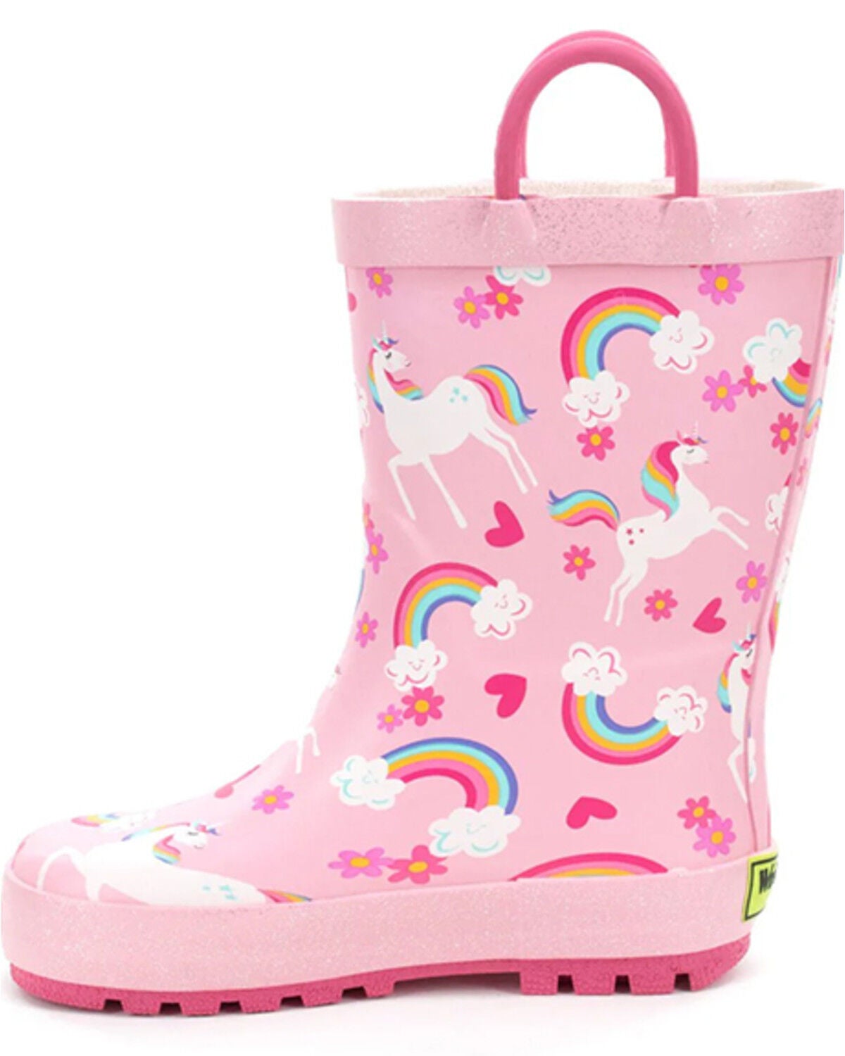 Image #3 - Western Chief Girls' Unicorn Fields Rain Boots - Round Toe, Pink, hi-res