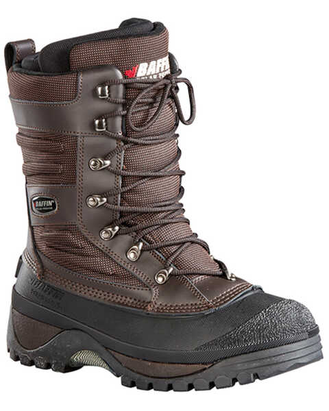 Baffin Men's Crossfire Waterproof Insulated Boots - Soft Toe , Brown, hi-res