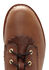 Image #6 - Georgia Boot Men's Farm and Ranch Lacer Work Boots - Round Toe, Walnut, hi-res