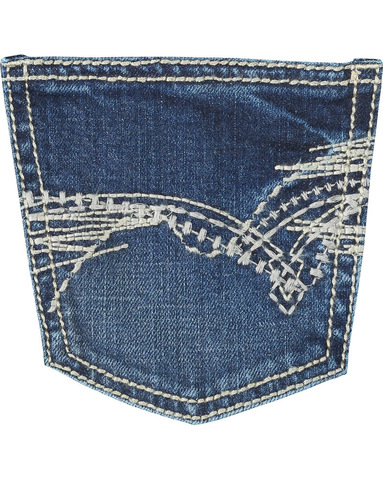 Wrangler 20X Boys' No. 42 Vintage Bootcut Jeans, Blue, hi-res