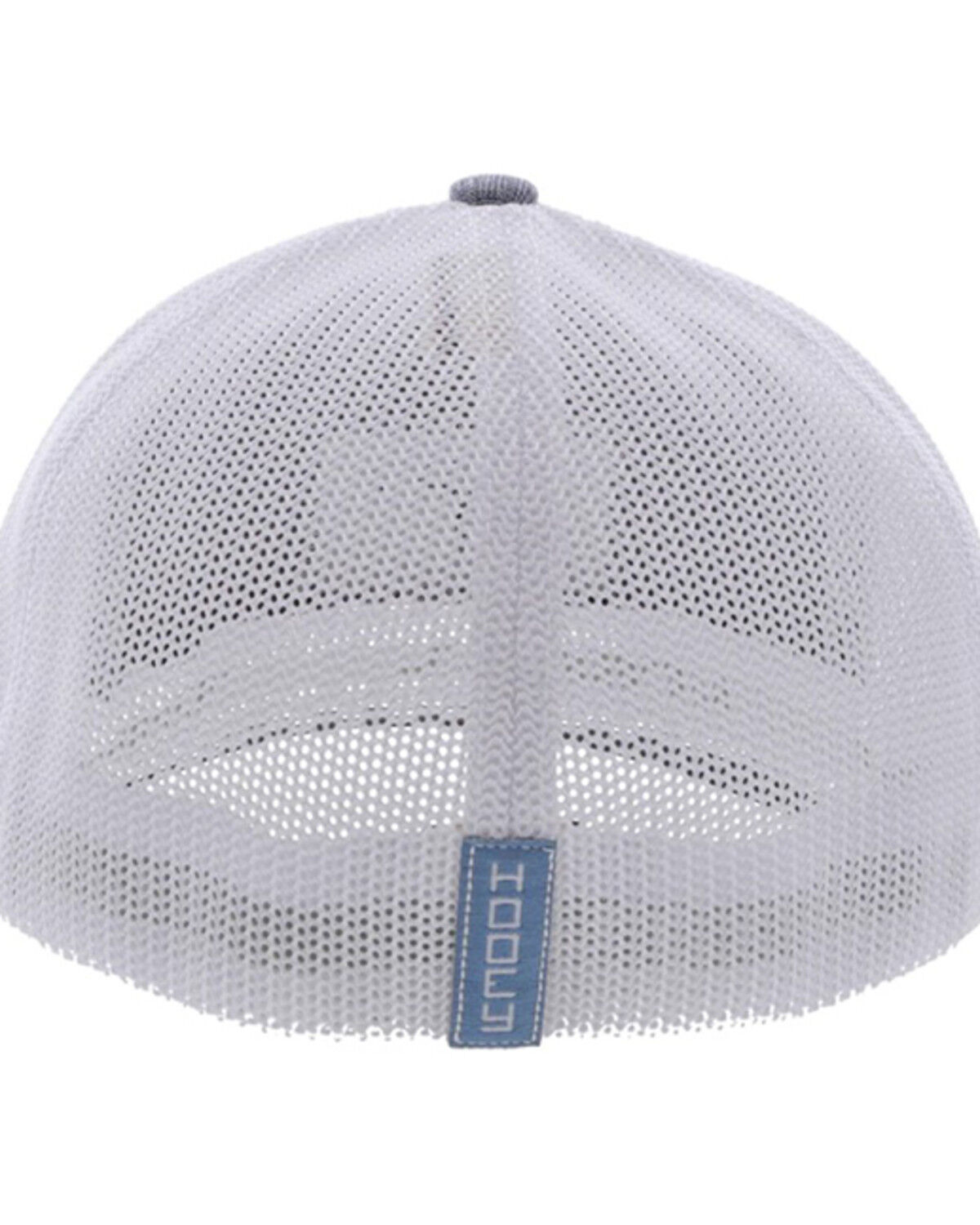 Image #2 - Hooey Men's Doc Logo Patch FlexFit Trucker Cap, Blue, hi-res
