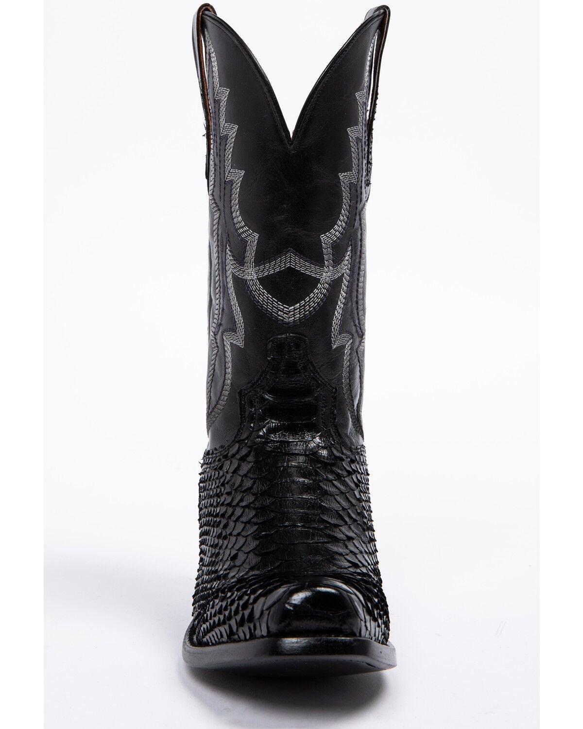 white python cowboy boots