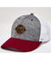 Image #1 - Kimes Ranch Men's Lark Logo Patch Mesh Back Trucker Cap, Heather Grey, hi-res