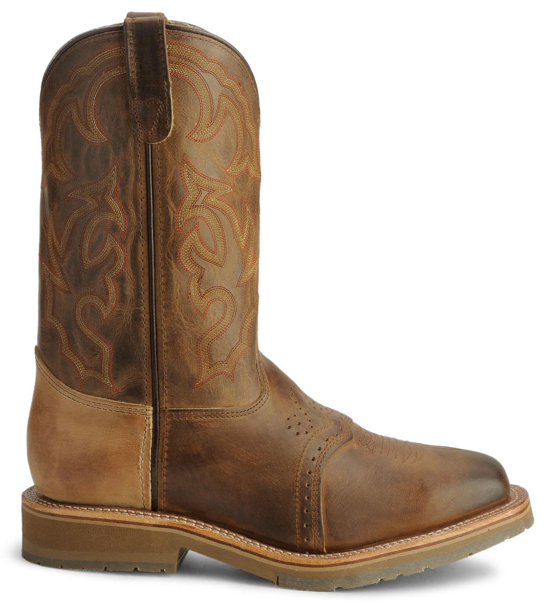 Steel toe roper boots cheap