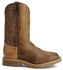 Double H Men's Ice Roper Western Work Boots - Steel Toe, Bark, hi-res