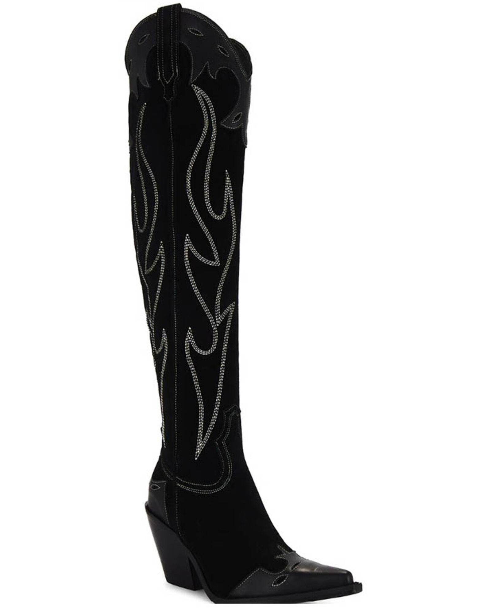 Thigh high cowboy boots womens on sale