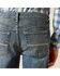 Image #5 - Ariat Boys' B4 Relaxed Bootcut Stretch Denim Jeans , Blue, hi-res