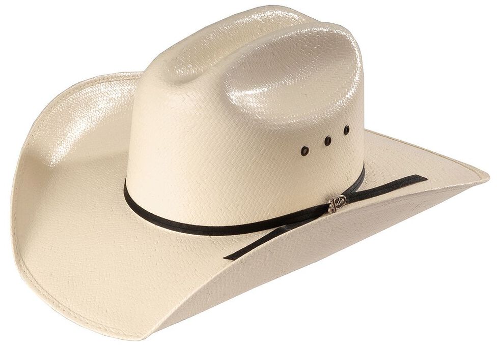 Justin Men's 10X Ranch Hand Straw Western Hat, Natural, hi-res