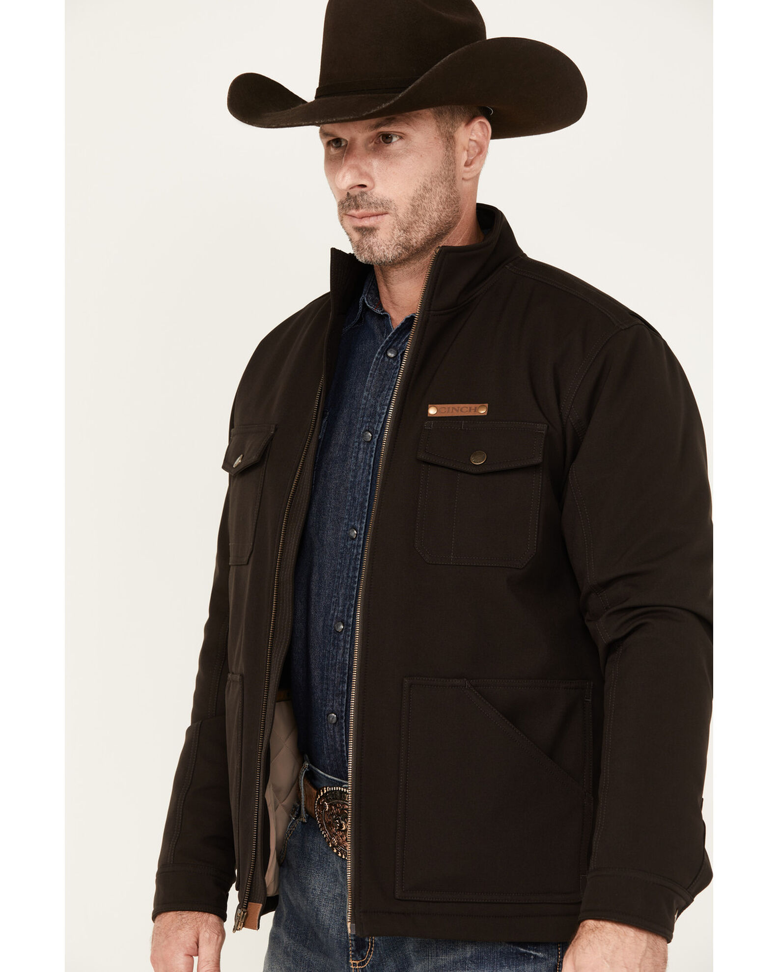 Cinch Men's Textured Insulated Concealed Carry Jacket | Sheplers