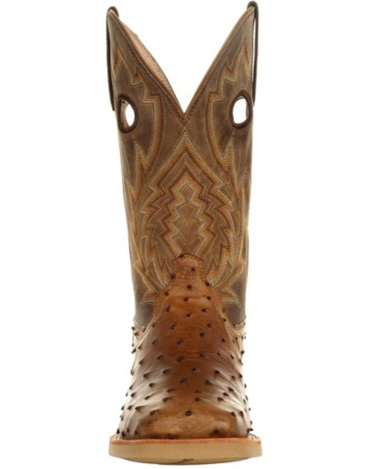Image #5 - Durango Men's Rebel Full-Quill Ostrich Western Boots - Square Toe, , hi-res