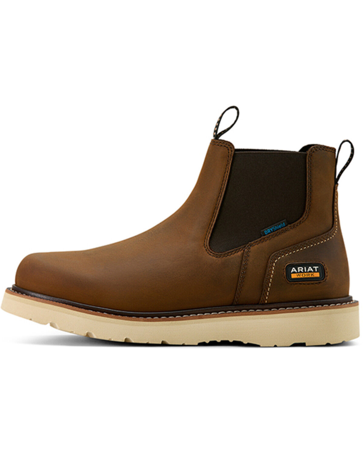 Image #2 - Ariat Men's Rebar Wedge Chelsea Waterproof Work Boots - Soft Toe, , hi-res