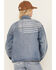 Cleo + Wolf Women's Astoria Denim Shacket, Medium Wash, hi-res