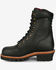 Image #3 - Chippewa Men's 9" Super Logger Waterproof Insulated Work Boots - Steel Toe, Black, hi-res