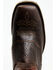 Image #6 - Double H Men's 11" Domestic Ice Roper Performance Western Boots - Broad Square Toe, Chocolate, hi-res