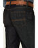Image #4 - Cody James Men's Heeler Dark Wash Stretch Stackable Straight Leg Jeans , Blue, hi-res