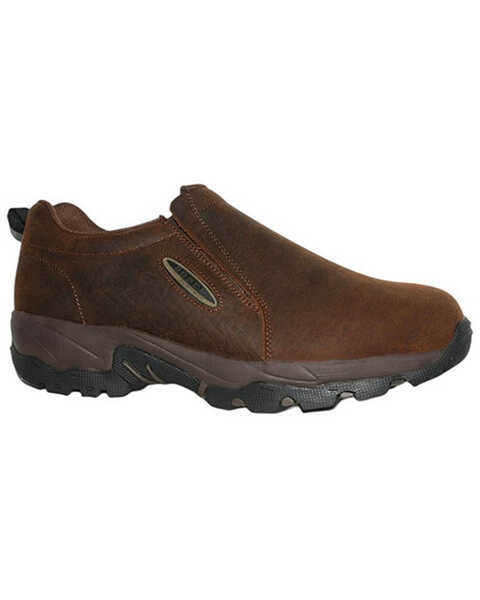 Image #1 - Roper Men's Air Light Casual Shoes - Round Toe, Brown, hi-res