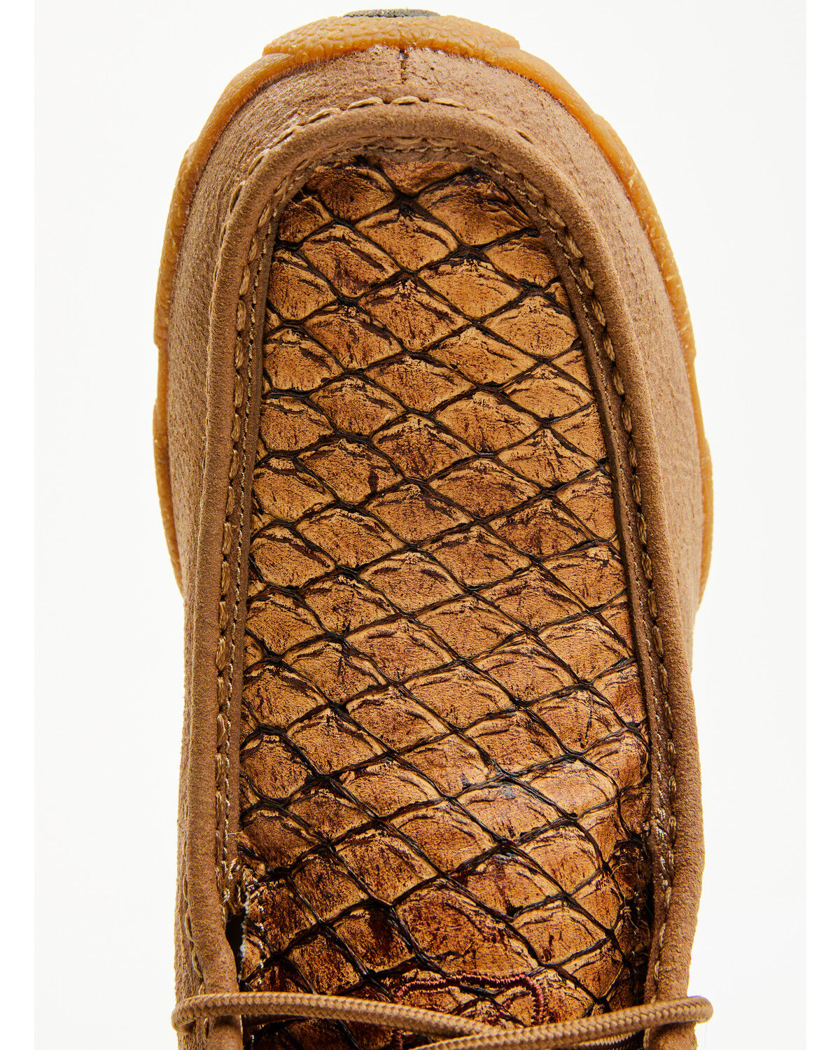 Image #6 - Twisted X Women's Chukka Driving Mocs, Tan, hi-res