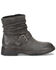 Image #2 - Born Women's Midway Moto Fashion Boots - Round Toe, Dark Grey, hi-res