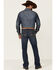 Cody James Men's Dark Wash King Fisher Stretch Slim Bootcut Jeans , Blue, hi-res