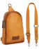 Image #2 - Wrangler Women's Mini Sling Crossbody Bag , Mustard, hi-res