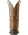 Image #3 - Ariat Women's Longview Performance Western Boots - Broad Square Toe , Brown, hi-res