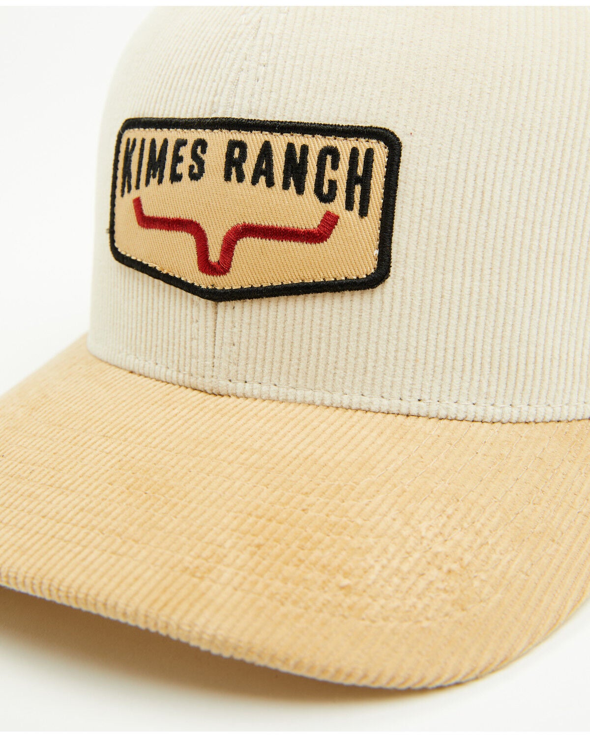 Image #2 - Kimes Ranch Men's Fourteen Corduroy Logo Ball Cap, Tan, hi-res