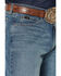 Image #2 - Wrangler X Cody Johnson 20X Medium Wash Relaxed Bootcut Stretch Denim Jeans, Medium Wash, hi-res