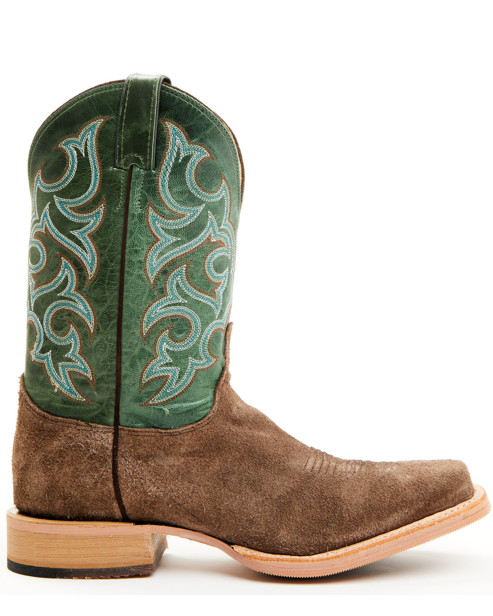Justin Men's Fergus Roughout Western Boots - Square Toe | Sheplers